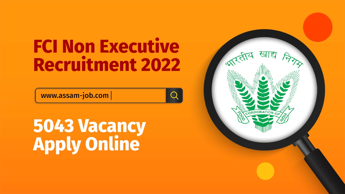 FCI Non Executive Recruitment 2022 | 5043 Vacancy