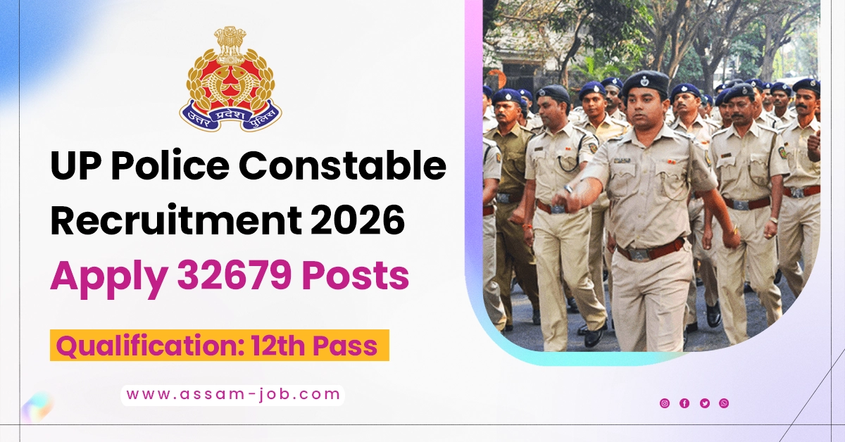 Constible Riggs UP Police Constable Recruitment 2026 – Apply 32679 Posts
